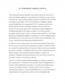 EL ANÁLISIS DE VARIANZA (ANOVA)
