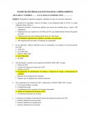 EXAMEN DE SEGURIDAD, SALUD OCUPACIONAL Y MEDIO AMBIENTE