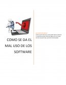 Mal uso de software
