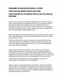 Foro: Posición de Los Medios Ante La actual huelga nacional