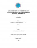 “Investigación de aplicación de vectores en Y ”