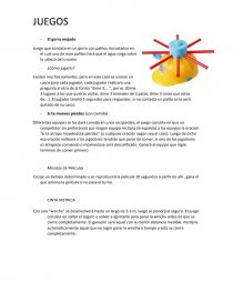 JUEGOS PARA JUGAR EN FAMILIA. Página 1