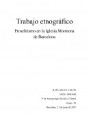 Proselitismo en la iglesia mormona de Barcelona