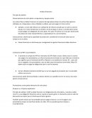 Análisis financiero Principio de análisis