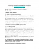 Historia de pensamiento pedagógico en México (Escuela Lancasteriana)