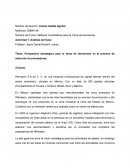 Perspectiva Estratégica para la toma de decisiones