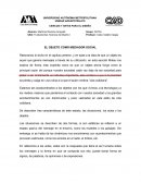 El objeto como mediador Social