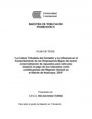 La Cultura Tributaria del Contador y su influencia en el Comportamiento de los Empresarios Mypes