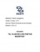 RESUMEN: “EL CLUB DE LOS POETAS MUERTOS”