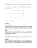 Descripción ficha de observación