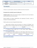 Trabajo: Las principales empresas multinacionales del mundo