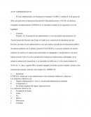 Analisis de acto admisnitrativo