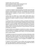 Reporte de lectura "El tiempo de la igualdad. Dialogos sobre politica y estetica"