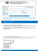 BRIEF DE INVESTIGACIÓN DE MERCADOS