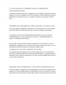 EVALUACIÓN DE LA COMPAÑÍA CONTRA LA COMPETENCIA