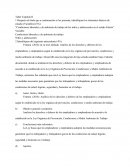 Condiciones laborales y de ambiente de trabajo Niños y adolescentes