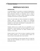SISTEMA W I N D O W S