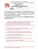 Ejercicio de reflexión acerca de tu propio aprendizaje