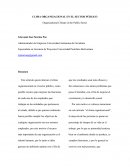 Clima organizacional en sector publico