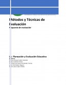 Métodos y Técnicas de Evaluación