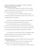 EL POTENCIAL COMPETITIVO DE LA EMPRESA