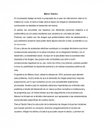 El uso y abuso de sustancias adictivas. Página 1