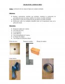 Aceleración de un cuerpo al bajar por un plano inclinado