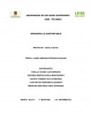 DESARROLLO SUSTENTABLE PROYECTO: “GOTA X GOTA”