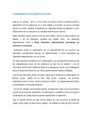 El desempeño de los gobiernos locales