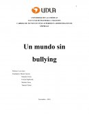 Un mundo sin bullyng