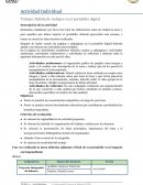 Trabajo: Subida de trabajos en el portafolio digital