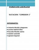 FERIA DE CIENCIAS NATACION: “COMISION 1”