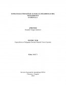 ESTRATEGIAS PEDAGÓGICAS PARA EL DESARROLLO DEL PENSAMIENTO