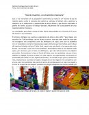 Dia de Muertos, una tradición mexicana