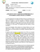 ¿Qué efecto tuvo a campaña de bombardeo de la OTAN sobre el resultado de la guerra?