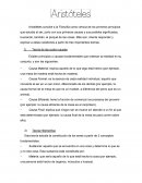 ARISTOTELES- SINTESIS