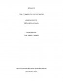 PENSAMIENTO CONTEMPORANEO ¡BASTA DE HISTORIAS!