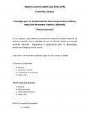 Estrategia para el fortalecimiento de la comprensión, análisis y redacción de manera creativa y divertida. “Prisma Literario”.