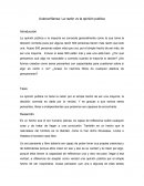 Autoconfianza: La razón vs la opinión publica