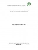 Actividad 4: leyes básicas en el análisis de circuitos