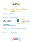 Etica profesional. TRABAJO INVESTIGATIVO