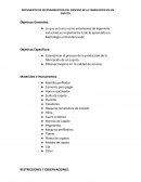 DOCUMENTO DE ESTANDARIZACION DEL PROCESO DE LA FABRICACION DE UN ZAPATO