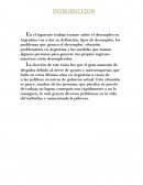 PROBLEMAS DEL DESEMPLEO