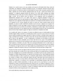 LA LUZ DEL PARAPADO. Página 1
