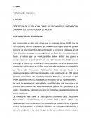 Percepcion de la poblacion sobre los mecanismos de participacion ciudadana del centro poblado de Salcedo