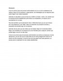 Planeación. ORGANIZACIÓN