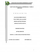 Adaptacion innovadora de impermeable y gorra a mochilas