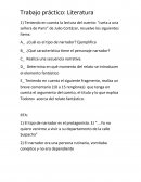 Trabajo práctico: Literatura. “Carta a una señorita en Paris”