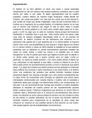 ARGUMENTACION / EL DESTINO