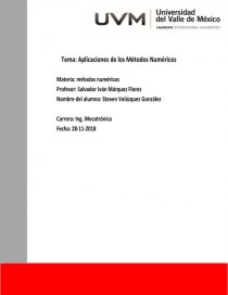 Resumen aplicacion de matematicas. Página 1